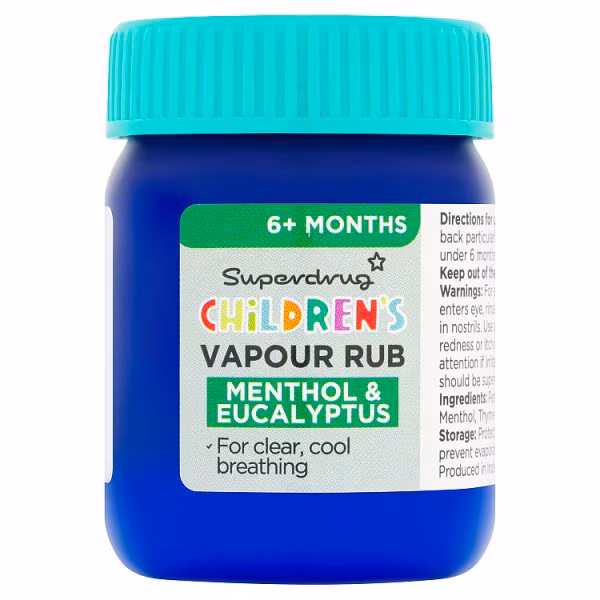 Superdrug Childs Vapour Rub 50g