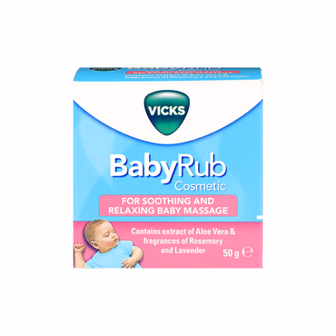 Vicks BabyRub Baby Massage Jar 50g