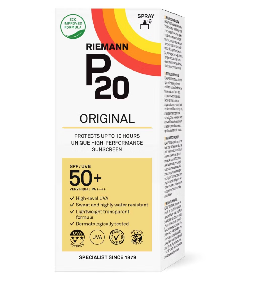 Riemann P20 Original SPF50+ Sun Cream Spray 200ml
