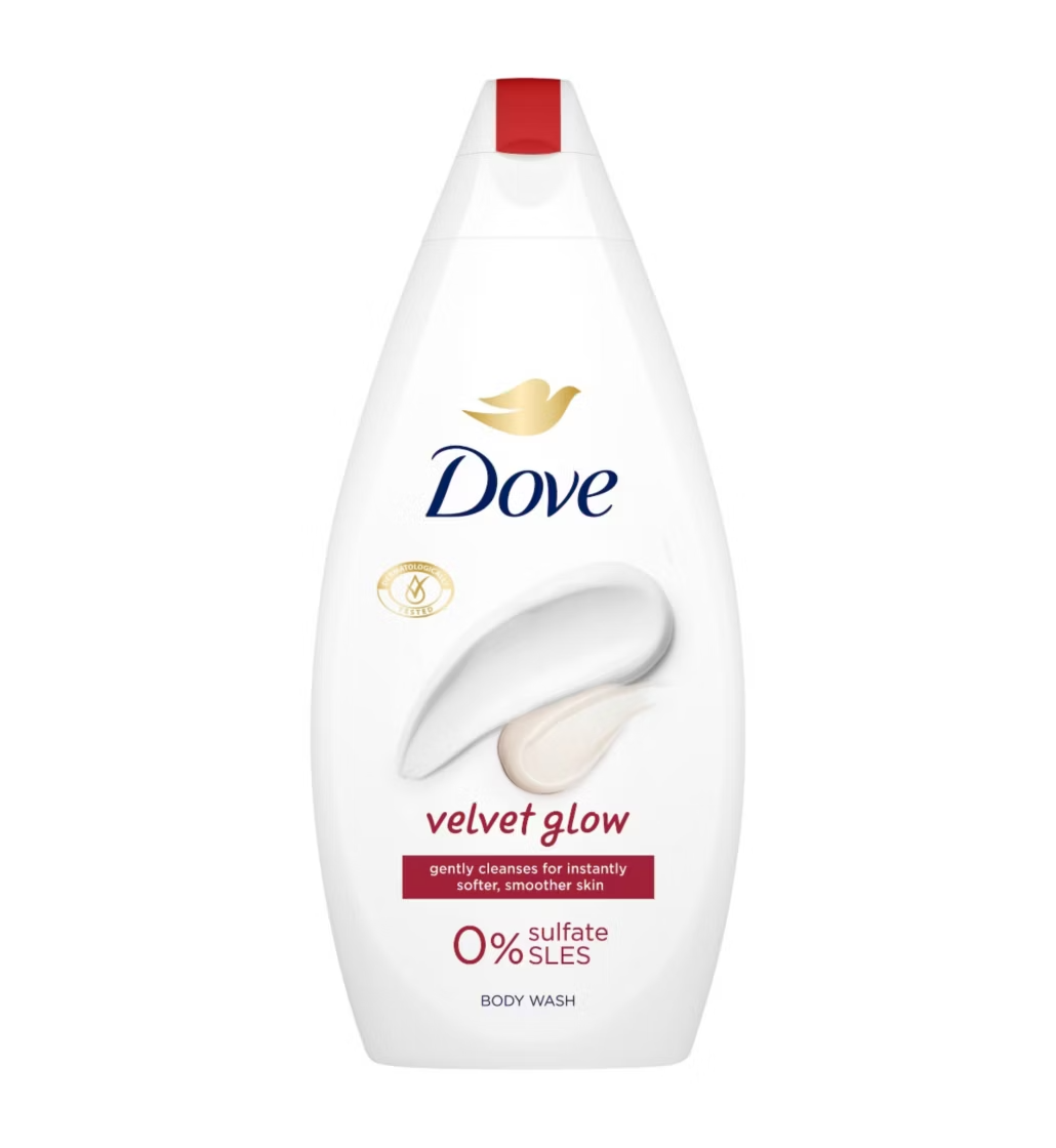 Dove Essential Care Body Wash Velvet Glow 450ml