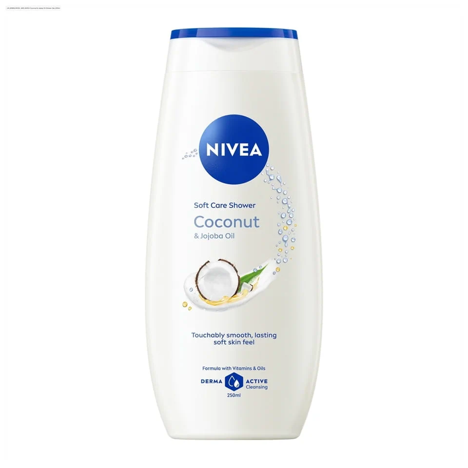 Nivea Coconut And Jojoba Oil Shower Cream 250ml