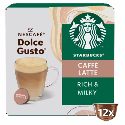 tarbucks ® Caffe Latte By Nescafé Dolce Gusto