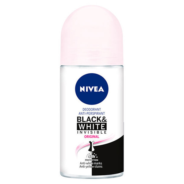 Nivea Black & White Invisible Original 48 Hour Roll On 50ML