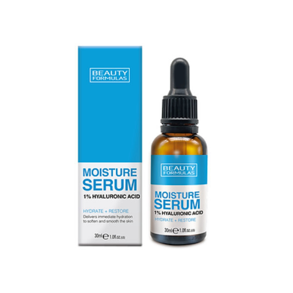 Beauty Formulas Moisturising Hyaluronic Serum 30ml