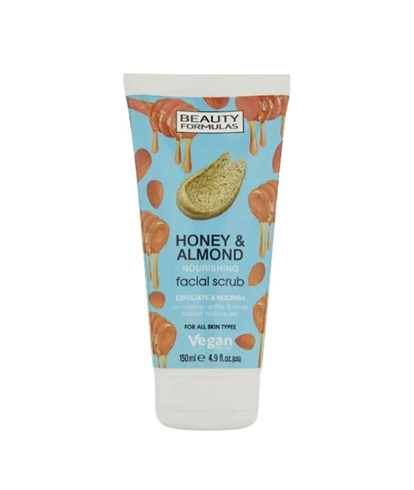 Beauty Formulas Honey And Almond Nourishing Facial Scrub 150ml