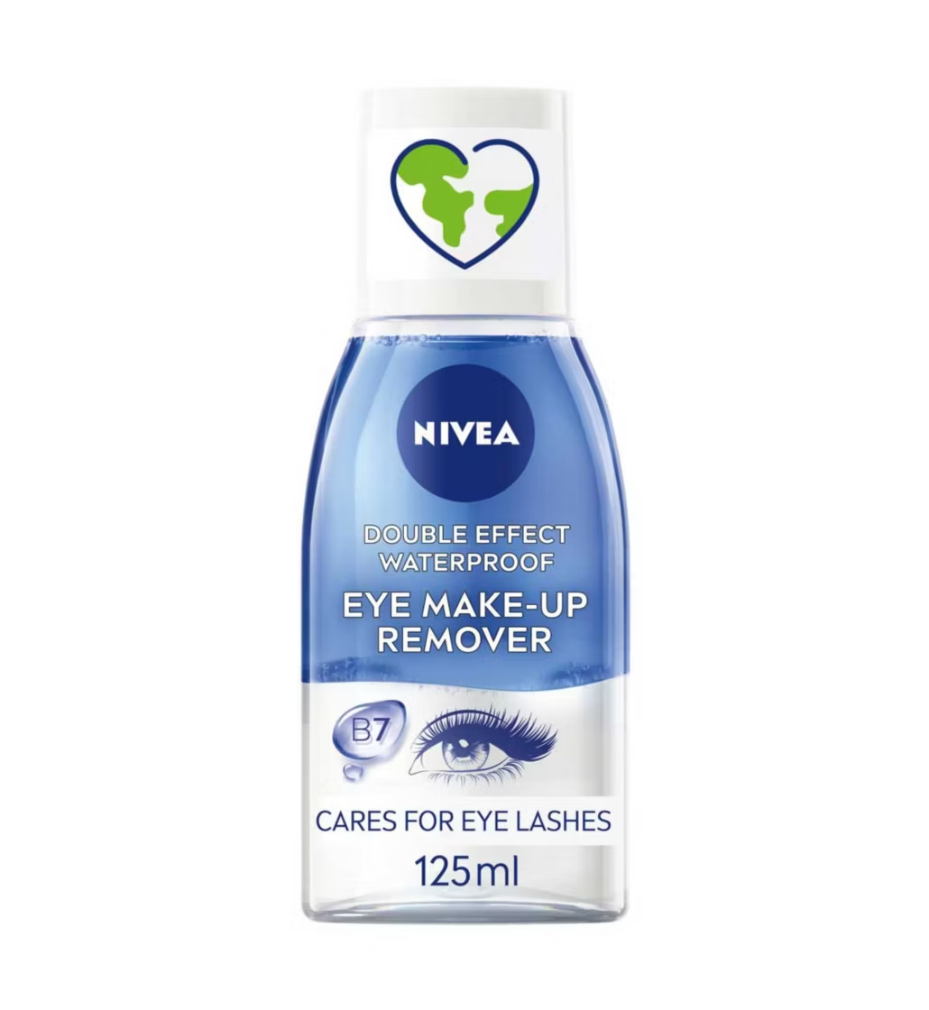NIVEA Double Effect Waterproof Eye Make-Up Remover 125ml