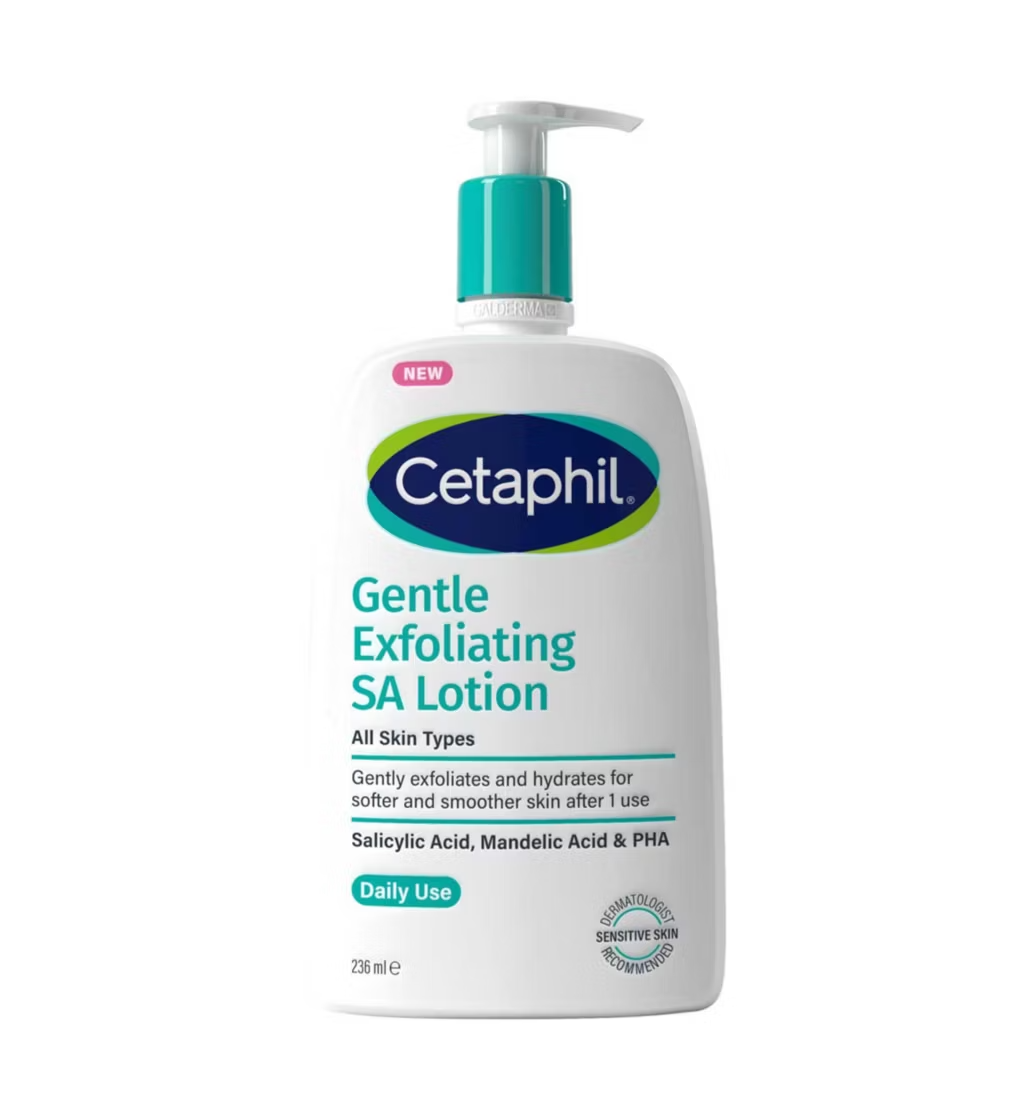Cetaphil Gentle Smoothing Salicylic Acid Lotion, 236ml, For Dry, Rough & Bumpy Sensitive Skin