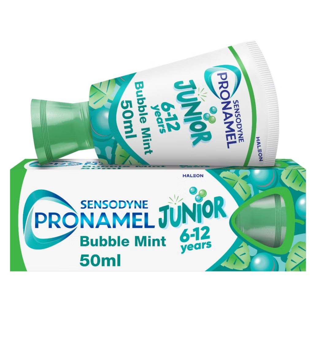 Sensodyne Pronamel Junior 6-12 Years Toothpaste Bubble Mint 50ml