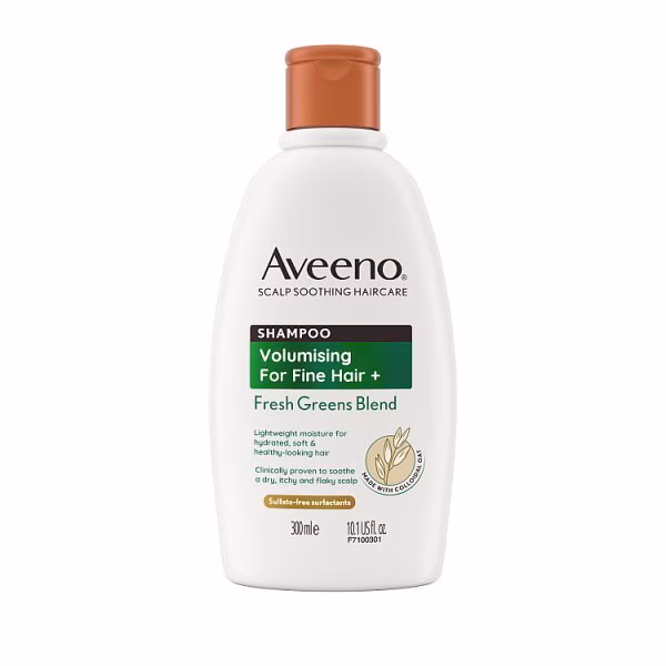 Aveeno Haircare Volumising+ Fresh Greens Shampoo 300ml